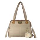 Bolsa Feminina Média 2 Divisorias e 2 Alças