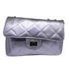 Bolsa feminina media alca de corrente 85 prata 2128 pr