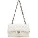Bolsa feminina média alça de corrente