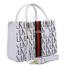 bolsa feminina media alça transversal mão bolsa estruturada qualidade premium