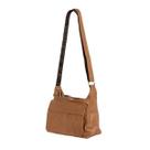 Bolsa Feminina Média com Bolso Antifurto Alça de Ombro e Transversal Divisórias Casual Dia a Dia Prática Bolsa Feminina Média com Bolso Antifurto Alça de Ombro e Transversal Divisórias Casual Dia a Dia Prática