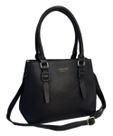 Bolsa Feminina Media De Ombro , alça Transversal Luxo Divisórias Elegante