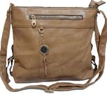 Bolsa Feminina Média de Ombro Transversal Estilosa Tiracolo Resistente