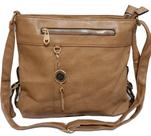 Bolsa Feminina Media De Ombro Transversal Luxo com divisória