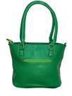 Bolsa Feminina Média Moderna Material Sintético Verde