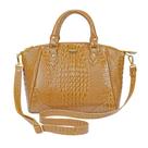 Bolsa Feminina Média Transversal Tote Tiracolo Couro Legítimo Cor:Caramelo Bolsa Feminina Média Transversal Tote Tiracolo Couro Legítimo Cor:Caramelo