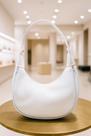 Bolsa Feminina Meia Lua Baguete De Ombro Tendencia Moderna Festa Elegante Varias Cores