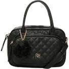 Bolsa Feminina Mini Casual Alça de Mão e Transversal Opcional Texturizada Com Chaveiro Rafitthy 28.26105a Bolsa Feminina Mini Casual Alça de Mão e Transversal Opcional Texturizada Com Chaveiro Rafitthy 28.26105a