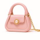 Bolsa Feminina Mini de Silicone com Corrente e Fecho Magnético
