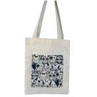 Bolsa Feminina Mini Ecobag 100% algodão Estampa GATOS