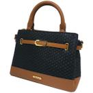 Bolsa Feminina Moderna Alça Removivel Detalhe Metal Chenson