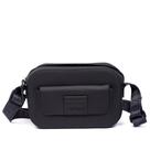 Bolsa Feminina Moleca Transversal Pequena com Bolso Preta