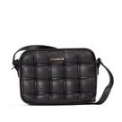 Bolsa Feminina Moleca Transversal Trançada Preto