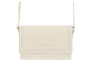 Bolsa Feminina Moleca Trasversal E Com Alça Regulável Branco Off