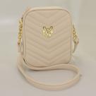 Bolsa feminina monica sanches 3723 b prad marfim / prad marfim