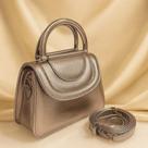 Bolsa Feminina OEM Julia Elegante com Alca de Ferragem Plastico e Alca Transversal Grafite Bolsa Feminina OEM Julia Elegante com Alca de Ferragem Plastico e Alca Transversal Grafite