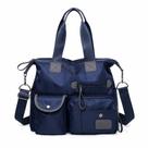 BOLSA FEMININA OMBRO NYLON TOTE DE VIAGEM GRANDE CAPACIDADE Cor:Azul Marinho