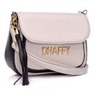Bolsa Feminina Palha Com Bolso Externo Dhaffy