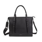 Bolsa Feminina Pasta Notebook Executiva Forrada Alça Tiracolo Pu Saffiano