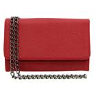 Bolsa Feminina Pequena De Lado Clutch Ravy Store Alça de corrente Preta Bolsa de Festa