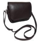 Bolsa Feminina Pequena Em Couro Legitimo Com Tampa Zíper Alça Transversal Bolsa Feminina Pequena Em Couro Legitimo Com Tampa Zíper Alça Transversal