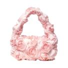 Bolsa Feminina Pequena Rosa - Bolsa de Festa Elegante e Fofa para Casamento