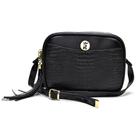 Bolsa Feminina Pequena Transversal Quadrada Dia a Dia Preto