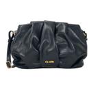 Bolsa Feminina Pouch Classe Couro Alça Transversal 3285
