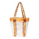 Bolsa Feminina Praia Transparente Impermeável Estrela Do Mar Magicc Bolsas