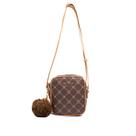 Bolsa Feminina Rafitthy Shoulder Bag Pompom Pequena Marrom Bolsa Feminina Rafitthy Shoulder Bag Pompom Pequena Marrom
