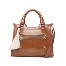 Bolsa Feminina Rafitthy Tote Média Envernizado Caramelo Bolsa Feminina Rafitthy Tote Média Envernizado Caramelo