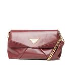 Bolsa Feminina Rafitthy Tote Pequena Envernizado Marsala