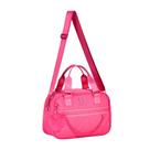 Bolsa Feminina Rebecca Bonbon Baú, Transversal e Mão, Alça Regulável.