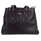 Bolsa Feminina Roma Ombro Couro Marrom Chocolate - 1340