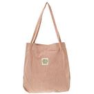 Bolsa Feminina Shoppe bag Veludo ROSÊ