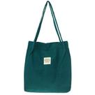 Bolsa Feminina Shoppe bag Veludo VERDE-MUSGO