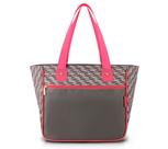 Bolsa Feminina Shopper Classic Jacki Design Cinza Z