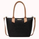 Bolsa Feminina Shopping Preto Avelã Petite Jolie PJ11274