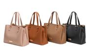 Bolsa feminina sintetico alça de mão e tvs