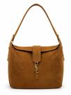 Bolsa Feminina SYL Ombro Camurça Grande Hobo Elegante