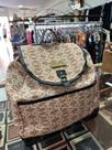 Bolsa feminina tecido natural Camel Bolsa feminina tecido natural Camel