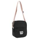 Bolsa Feminina tiracolo com alca de ombro transversal Wilson ORIGINAL Preto