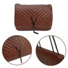 Bolsa feminina tiracolo corrente transversal