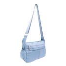 Bolsa Feminina Tiracolo Transversal Multi Bolsos Casual Nylon Leve Organização Dia a Dia Viagem Trabalho