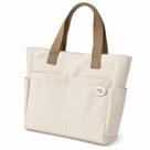 Bolsa Feminina Tote Lona Grande Canvas Faculdade Reforçada Cor:CINZA-CLARO