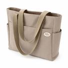 Bolsa Feminina Tote Lona Grande Canvas Faculdade Reforçada Cor:CINZA-CLARO Bolsa Feminina Tote Lona Grande Canvas Faculdade Reforçada Cor:CINZA-CLARO