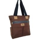 Bolsa Feminina tote sacola Pano Tecido Oxford Alça Ombro lateral e mão Grande espaçosa reforçada moda casua trabalho faculdade di dia passeio etc