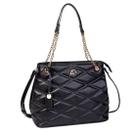 Bolsa Feminina Transversal Alice Palucci AL2998 Preta