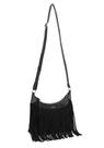 Bolsa Feminina Transversal Camurça Fringe By Up4you