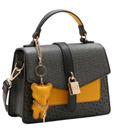 Bolsa Feminina Transversal Chenson Duo Monograma Preto